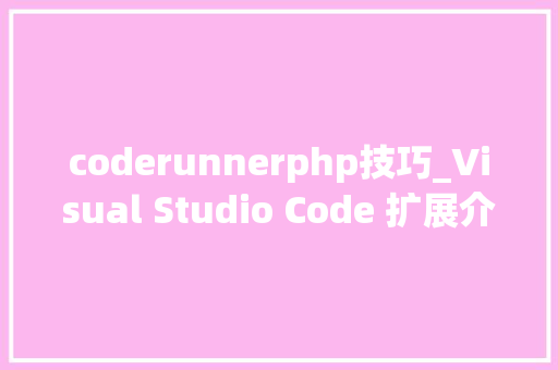 coderunnerphp技巧_Visual Studio Code 扩展介绍  Code Runner
