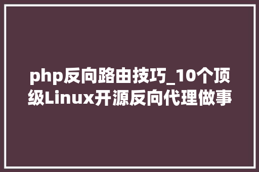 php反向路由技巧_10个顶级Linux开源反向代理做事器  解析与导航