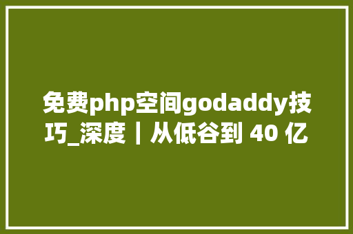 免费php空间godaddy技巧_深度｜从低谷到 40 亿美金估值拆解 Webflow 的产品驱动 SEO 策略