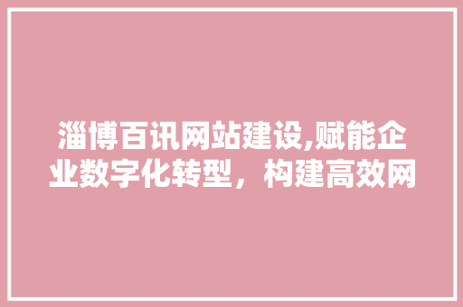 淄博百讯网站建设,赋能企业数字化转型，构建高效网络营销体系
