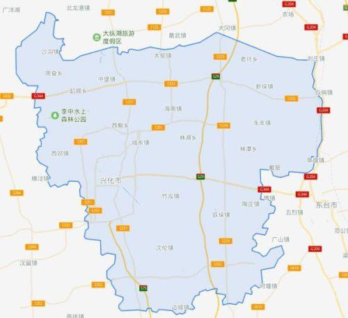 兴化的乡镇会再次合并吗「东台百度地图」