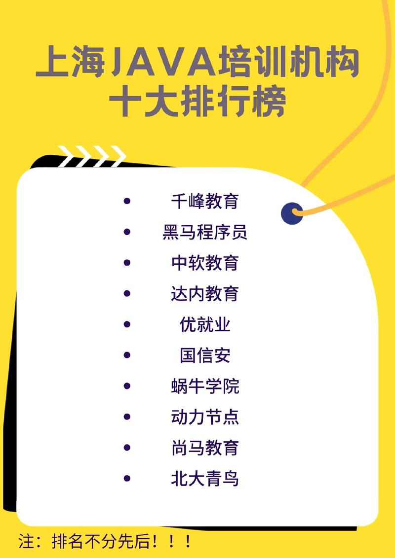 上海php培训机构技巧_2023年最新最威信的上海Java培训机构排行榜出炉