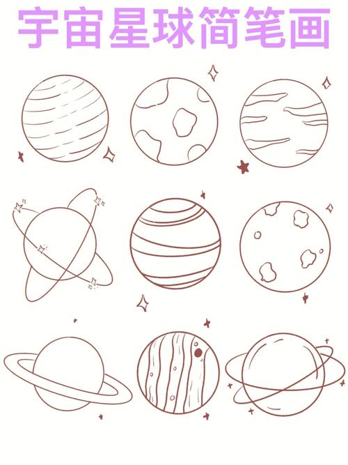 php画星球技巧_五分钟画出一个星球不管你信不信就是有这么简单的行星画法