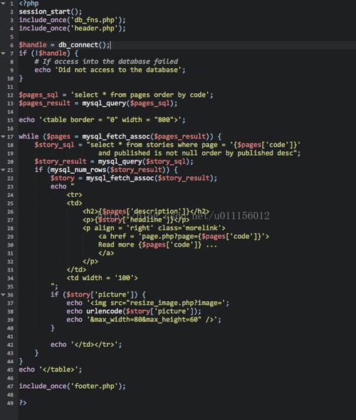 phpfooterphp技巧_若何解决运用子主题时 PHP 代码出现在页面顶部