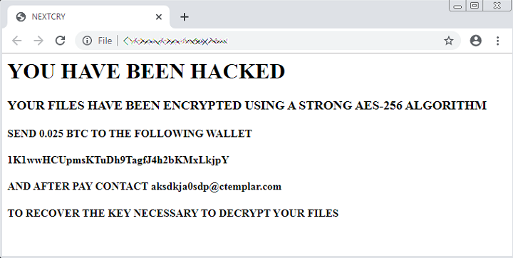 phpfpm破绽技巧_无孔不入NextCry勒索病毒运用PHP最新马脚进击传播