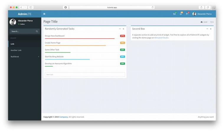 php页面美化技巧_推荐超好用的 6 款 Laravel Admin 治理模版