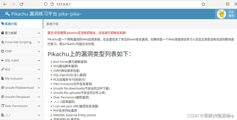 php靶场搭建技巧_Pikachu靶场的搭建kali docker版