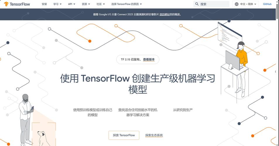phptensorflow技巧_Github 年度开源申报TensorFlow 成最受迎接深度进修项目