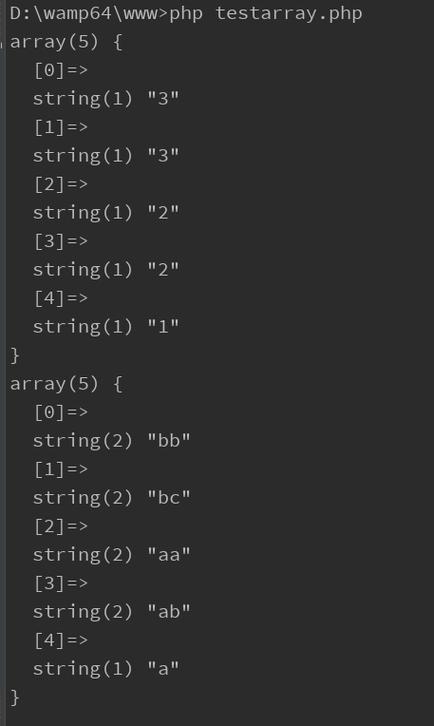php中sort技巧_假如你不能自如排列数组那就只好变秃了PHP中sort系列