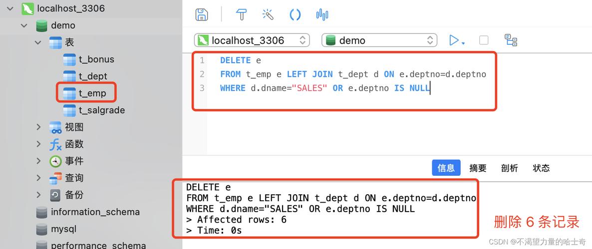 phpdbdelete技巧_MySQL DELETE 语句