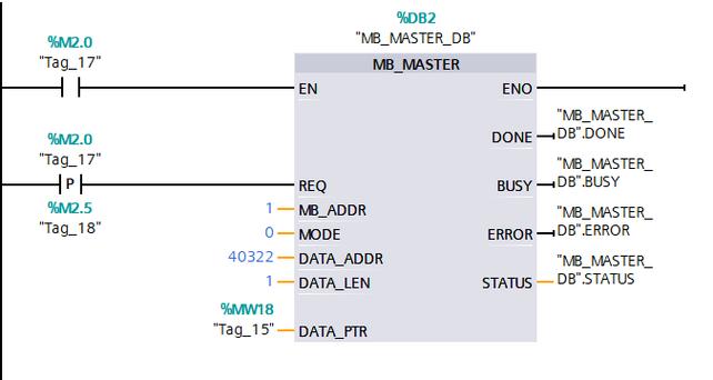 php实现modbus技巧_触摸屏昆仑通态MCGS和西门子V20变频器之间的MODBUS通讯