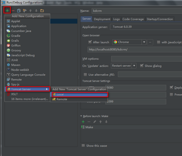 tomcatphp空白技巧_IntelliJ 中若何设备 Tomcat 调试