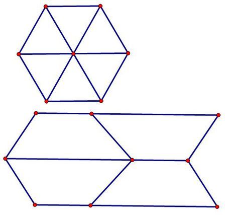 php输出等腰技巧_镶嵌画中的数学05三角形的密铺