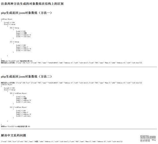 php开启json技巧_PHP生成及获取JSON文件的方法