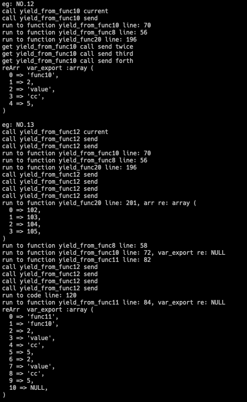phpform嵌套技巧_若何用yield from语句实现嵌套生成器