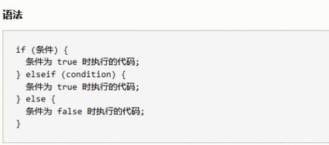 php避免ifelse技巧_PHP IfElse 语句