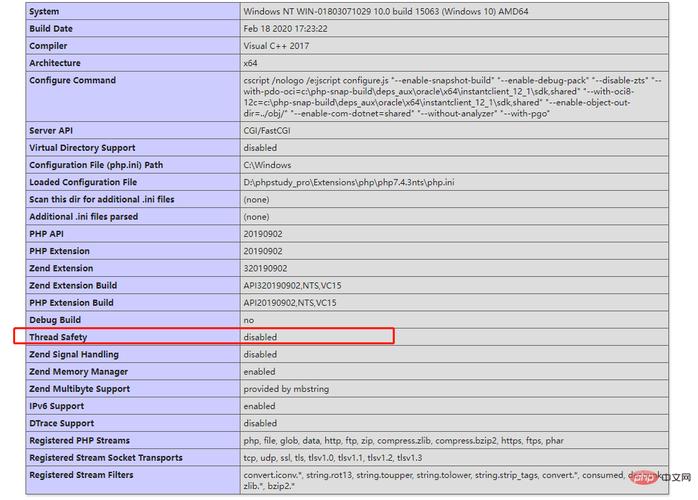 phpnts失足技巧_PHP TS和NTS版本选择