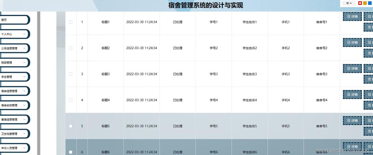 php宿舍公寓技巧_毕设源码基于微信小轨范的宿舍报修治理系统