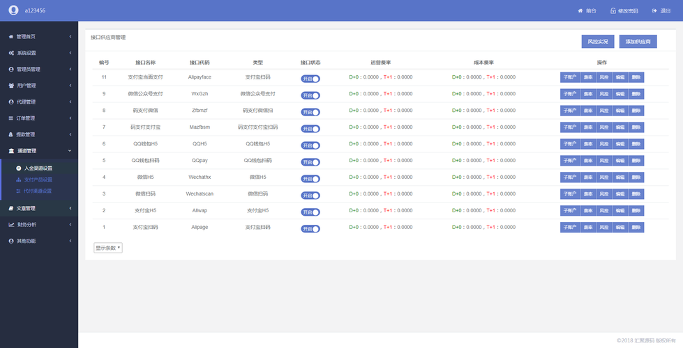 php聚合接口技巧_第三方支付聚合接口 asbambooopenpay