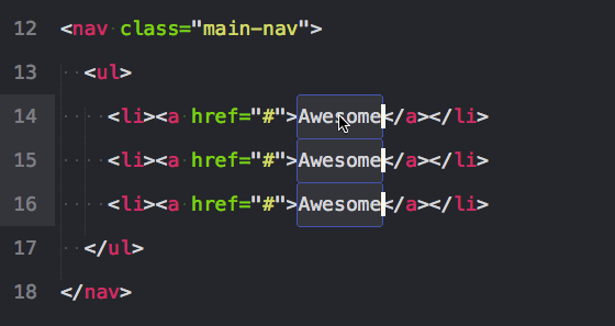 php文件联系关系sublime技巧_Gif我常用的 16 个 Sublime Text 快捷键