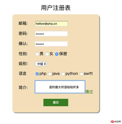 表单代码年夜全php技巧_PHP轨范员从入门到佛系第二十六弹PHP 完整表单实例