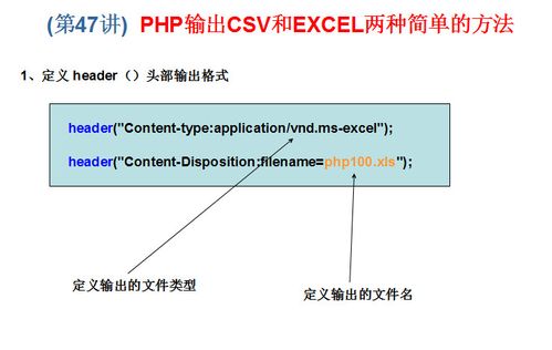 php用表格输出技巧_运用PHP输出CSV和EXCEL文件的简单方法