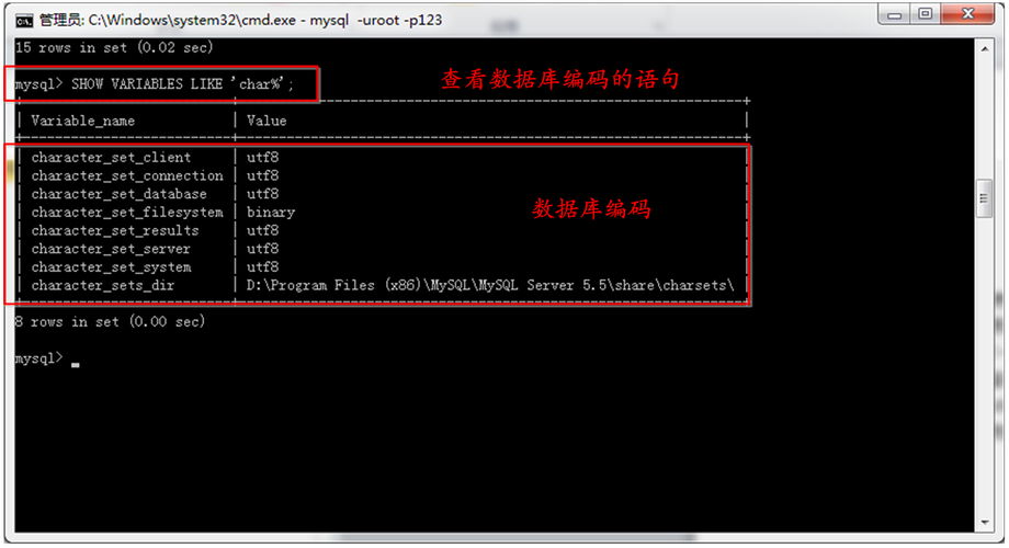 phpmysqlgbk编码技巧_JavaEE技能点MySQL编码问题