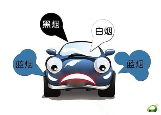 php隔色教程技巧_教您辨三种颜色汽车烟雾 排黑烟最常见