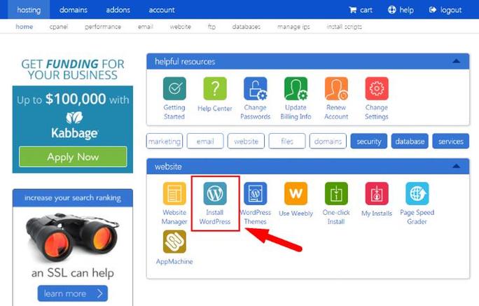 bluehost上传php网站技巧_若何将Wordpress塞进Bluehost