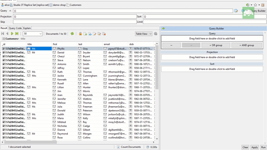 php写mongo500技巧_Mongo可视化对象Studio 3T 202370