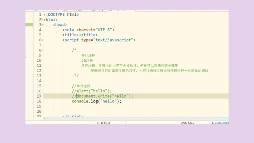 php正则js单行注释技巧_JavaScript注释单行注释和多行注释详解