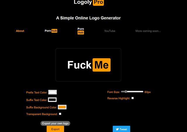 logo在线设计php源码技巧_P站u0026YouTobe风格Logo在线生成器