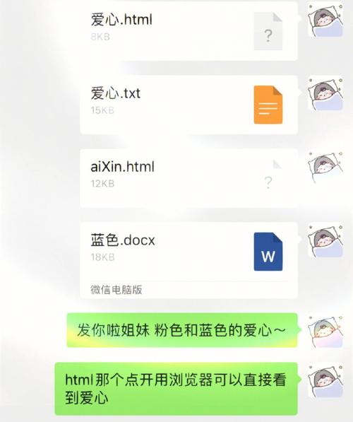QQ程序代码中的爱心,编程之美与情感交融
