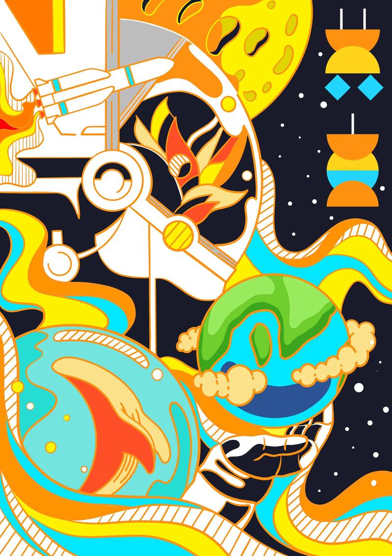 探索宇宙之美,空间网站设计图案的艺术与科学
