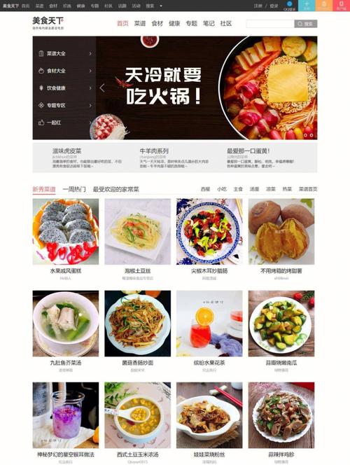 餐饮网站设计步骤,打造专业美食门户的攻略